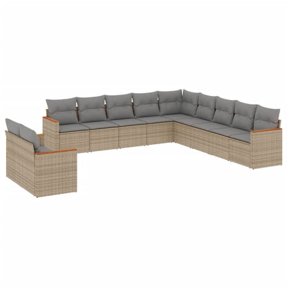 Patio Sofa Set 11-Posti Beige and Grey | homemem39