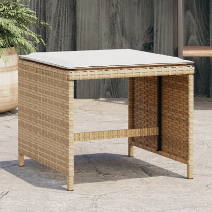 Sgabelli Giardino Cuscini 4pz Polyrattan