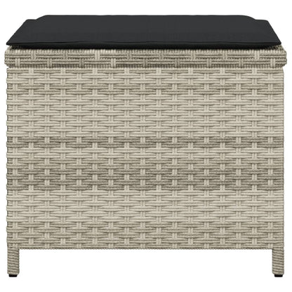 Sgabelli Giardino Cuscini 4pz Polyrattan