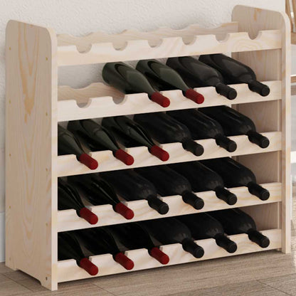 Portavini 67,5x25x60 cm in Legno Massello di Pino | homemem39