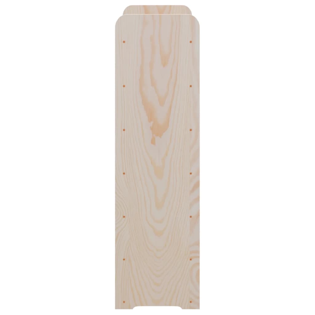 Portavini Pannello Superiore 67,5x25x87 cm Legno Massello Pino