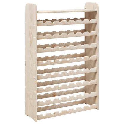Portavini con Pannello Superiore 72,5x25x111,5 cm Massello Pino | homemem39