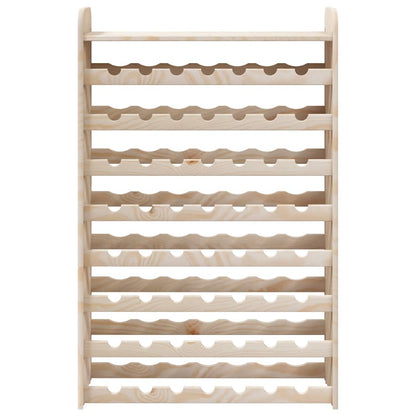 Portavini con Pannello Superiore 72,5x25x111,5 cm Massello Pino | homemem39