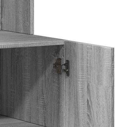 Mobile da Cucina Grigio Sonoma 95x50x180cm in Legno Multistrato | homemem39