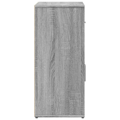 Credenze 2 pz Grigio Sonoma 60x31x70 cm in Legno Multistrato - homemem39