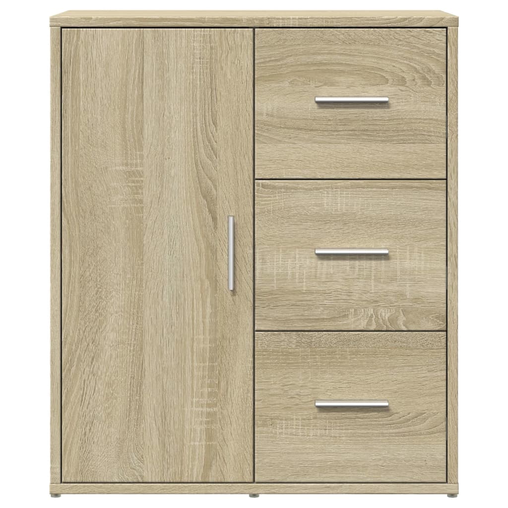 Credenze 2 pz Rovere Sonoma 60x31x70 cm in Legno Multistrato - homemem39