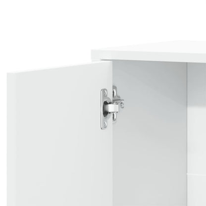 Credenze 2 pz Bianche 60x31x70 cm in Legno Multistrato | homemem39