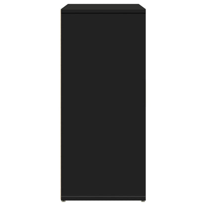 Credenze 2 pz Nere 60x31x70 cm in Legno Multistrato - homemem39
