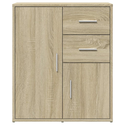 Credenze 2 pz Rovere Sonoma 60x31x70 cm in Legno Multistrato - homemem39