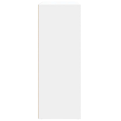 Credenze 2 pz Bianche 60x31x84 cm in Legno Multistrato | homemem39