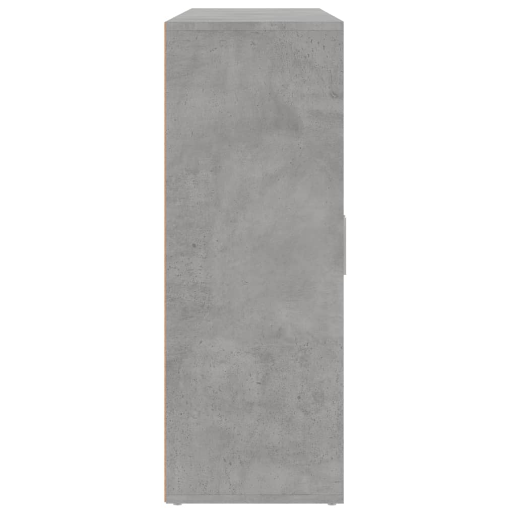 Credenze 3 pz Grigio Cemento 60x31x84 cm in Legno Multistrato | homemem39