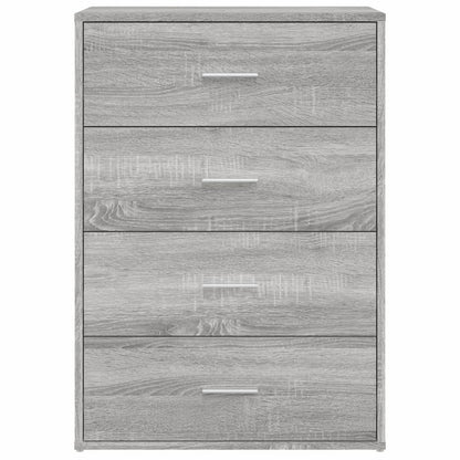 Credenze 2 pz Grigio Sonoma 60x31x84 cm in Legno Multistrato - homemem39