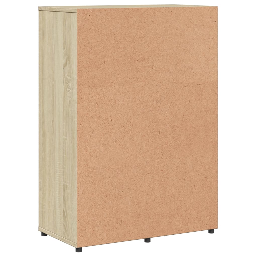 Credenze 2 pz Rovere Sonoma 60x31x84 cm in Legno Multistrato - homemem39