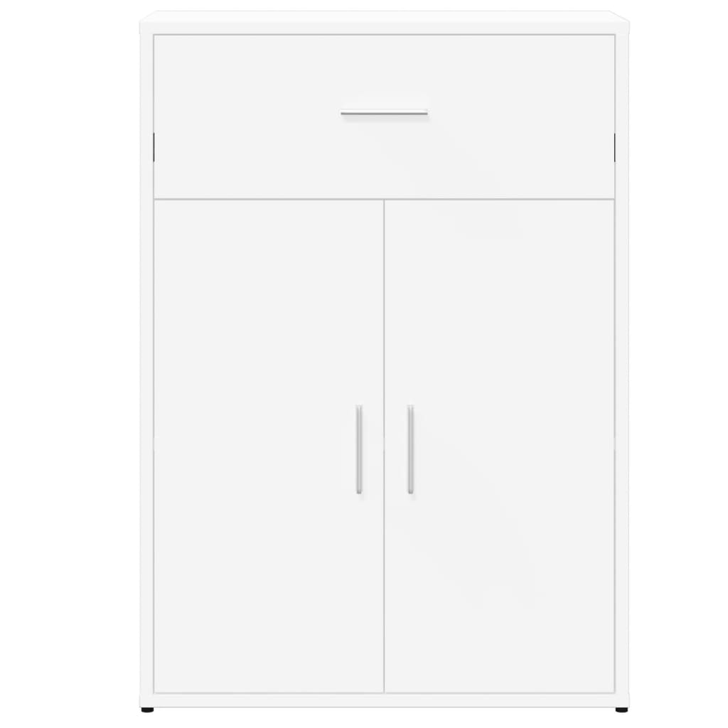 Credenze 2 pz Bianche 60x30x84 cm in Legno Multistrato - homemem39