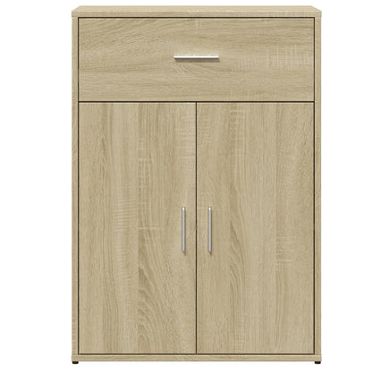 Credenze 2 pz Rovere Sonoma 60x30x84 cm in Legno Multistrato - homemem39