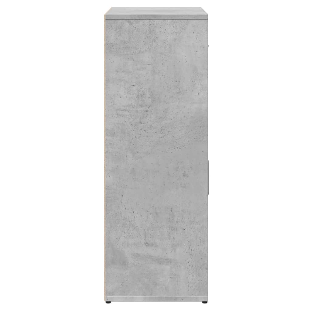 Credenze 2 pz Grigio Cemento 60x30x84 cm in Legno Multistrato - homemem39