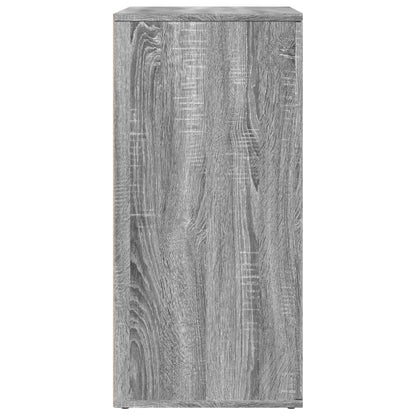 Credenze 2 pz Grigio Sonoma 79x38x80 cm in Legno Multistrato - homemem39
