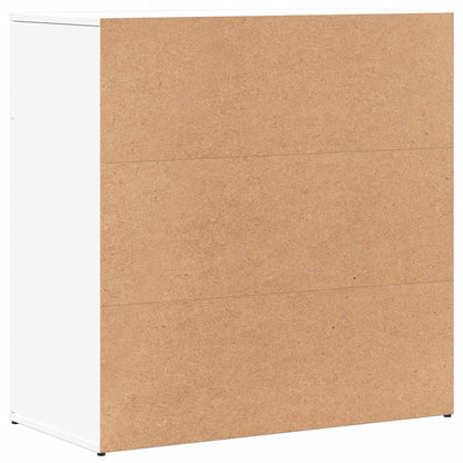 Credenze 2 pz Bianche 79x38x80 cm in Legno Multistrato | homemem39