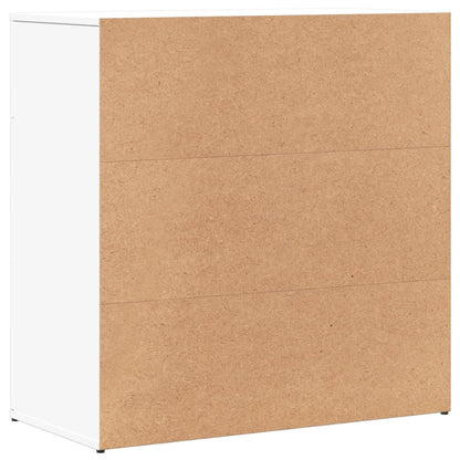 Credenze 2 pz Bianche 79x38x80 cm in Legno Multistrato - homemem39