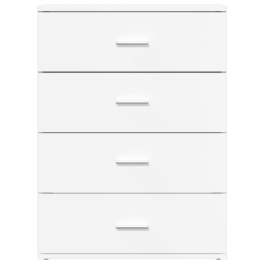 Credenze 2 pz Bianche 60x39x80 cm in Legno Multistrato - homemem39