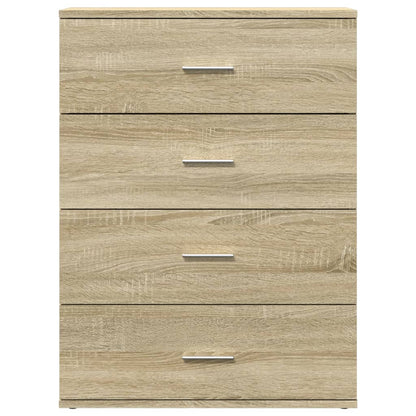 Credenze 2 pz Rovere Sonoma 60x39x80 cm in Legno Multistrato - homemem39