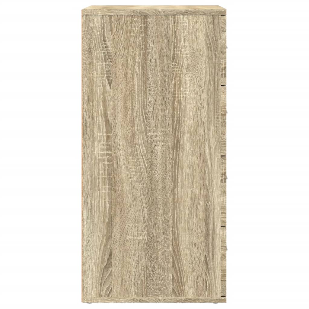 Credenze 2 pz Rovere Sonoma 60x39x80 cm in Legno Multistrato - homemem39
