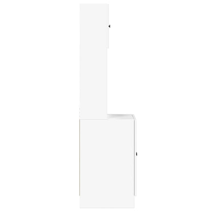 Mobile da Cucina Bianco 60x50x180 cm Legno Multistrato - homemem39