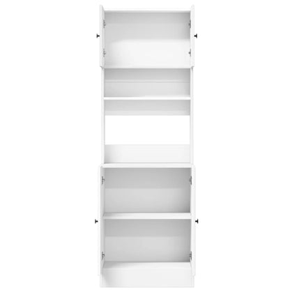 Mobile da Cucina Bianco 60x50x180 cm Legno Multistrato - homemem39