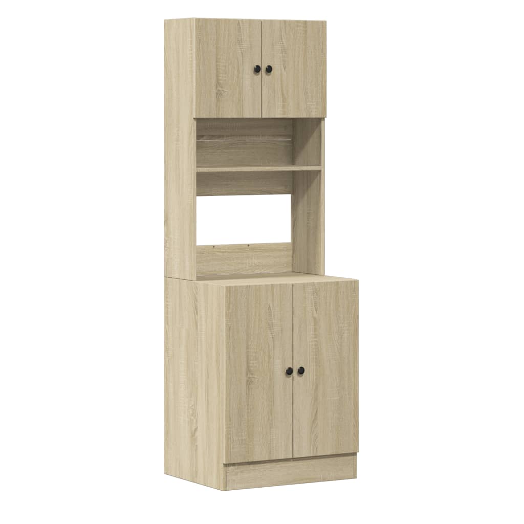 Mobile da Cucina Rovere Sonoma 60x50x180 cm Legno Multistrato | homemem39