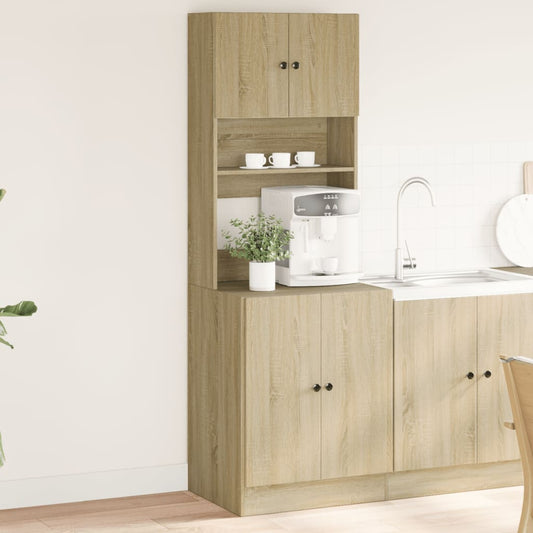 Mobile da Cucina Rovere Sonoma 60x50x180 cm Legno Multistrato - homemem39