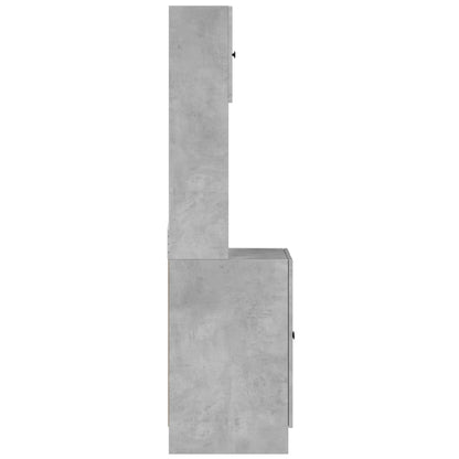 Mobile da Cucina Grigio 60x50x180 cm in Legno Multistrato - homemem39