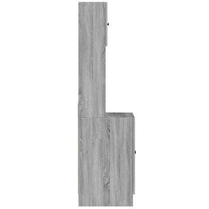 Mobile da Cucina Grigio Sonoma 60x50x180cm in Legno Multistrato - homemem39