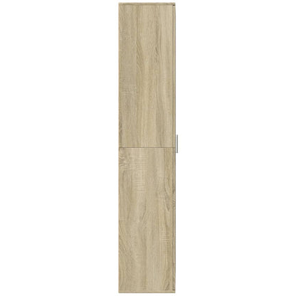 Credenza Rovere Sonoma 70x35x180 cm in Legno Multistrato | homemem39