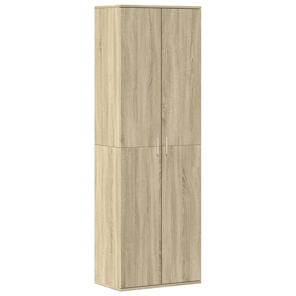 Credenza Rovere Sonoma 60x35x180 cm in Legno Multistrato | homemem39