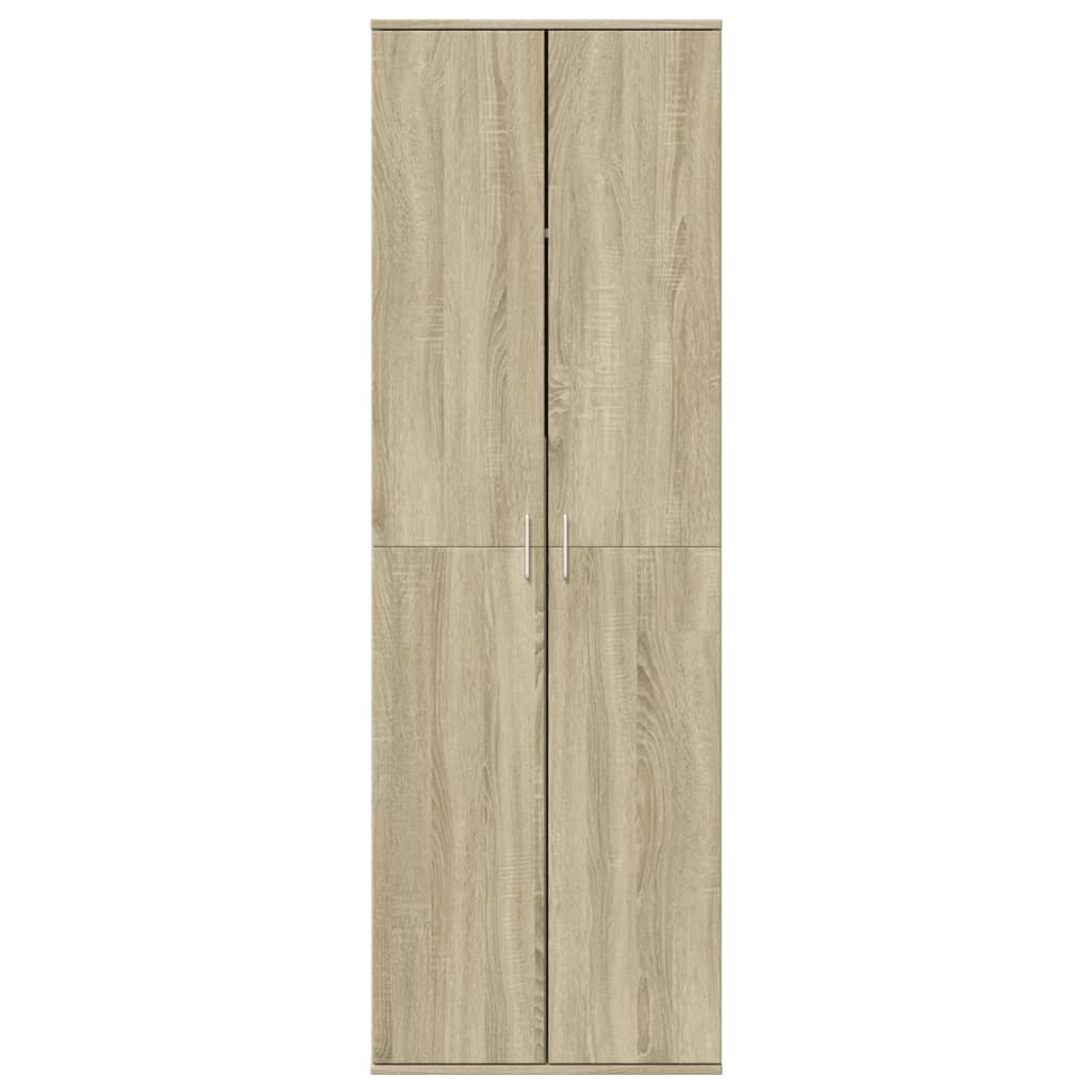 Credenza Rovere Sonoma 60x35x180 cm in Legno Multistrato | homemem39
