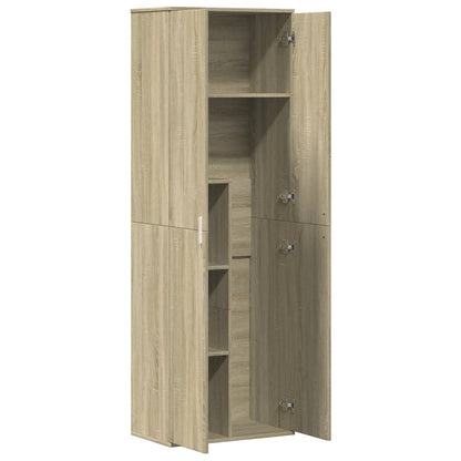 Credenza Rovere Sonoma 60x35x180 cm in Legno Multistrato | homemem39