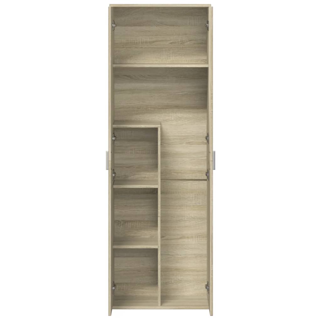 Credenza Rovere Sonoma 60x35x180 cm in Legno Multistrato | homemem39