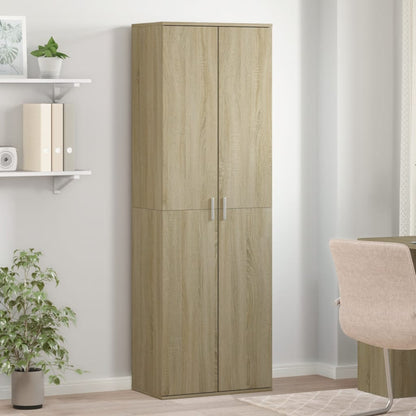Credenza Rovere Sonoma 60x35x180 cm in Legno Multistrato | homemem39