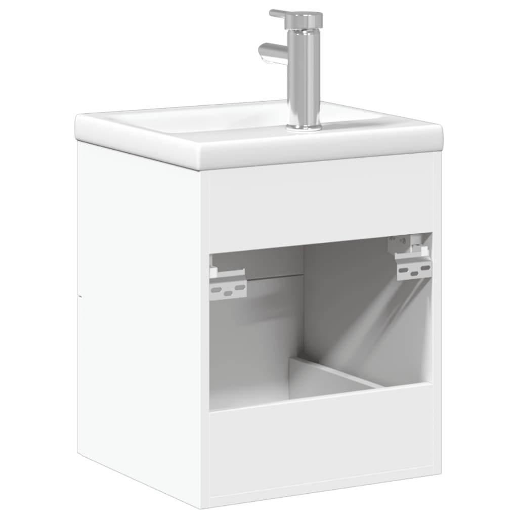 Mobile da Bagno con Lavabo Bianco | homemem39