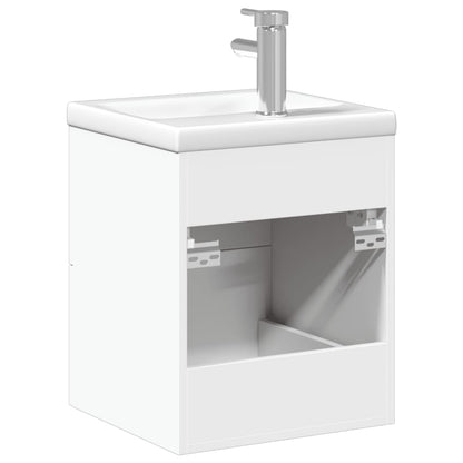 Mobile da Bagno con Lavabo Bianco | homemem39