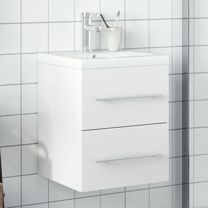Mobile da Bagno con Lavabo Bianco | homemem39