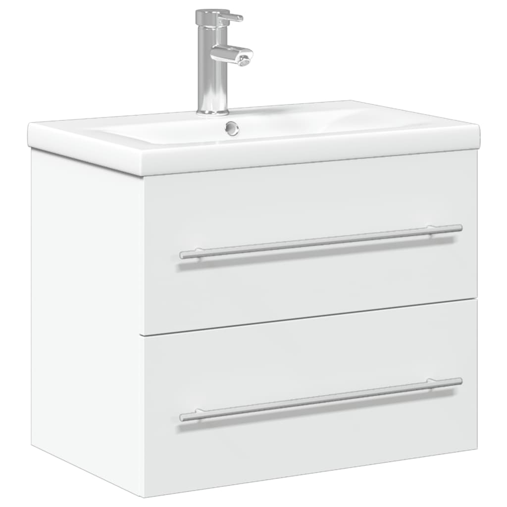 Mobile da Bagno con Lavabo Bianco | homemem39