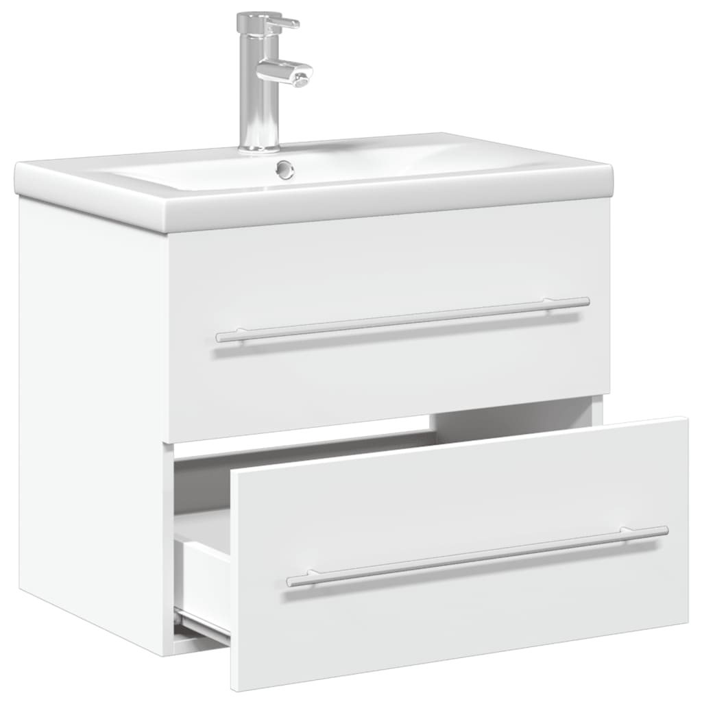Mobile da Bagno con Lavabo Bianco | homemem39