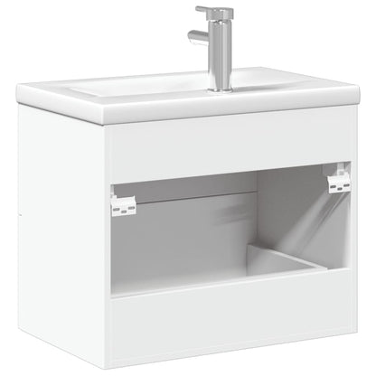 Mobile da Bagno con Lavabo Bianco | homemem39