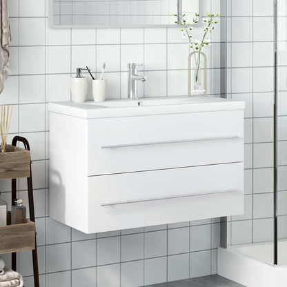 Mobile da Bagno con Lavabo Bianco | homemem39
