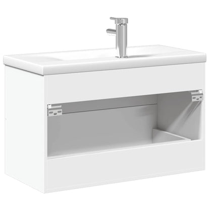 Mobile da Bagno con Lavabo Bianco | homemem39