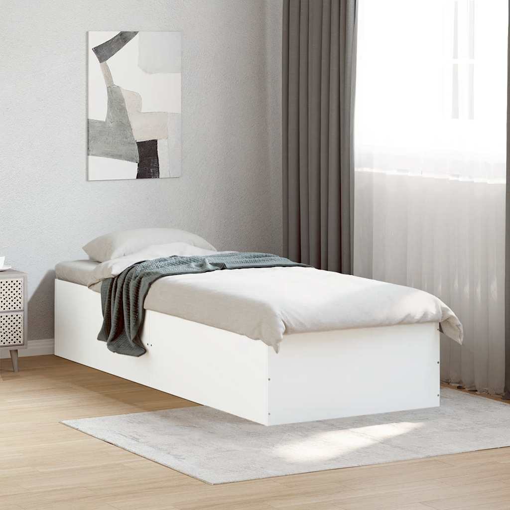 Giroletto Bianco 75x190 cm in Legno Multistrato | homemem39