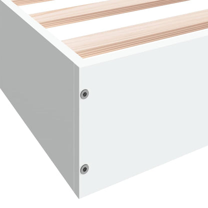 Giroletto senza Materasso Bianco 180x200 cm Legno Multistrato | homemem39