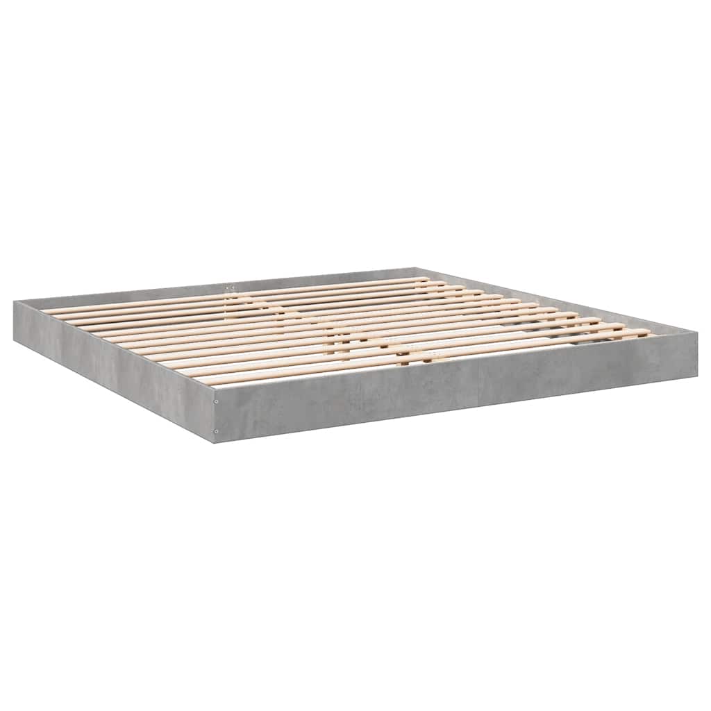 Giroletto Grigio Cemento 180x200 cm in Legno Multistrato | homemem39