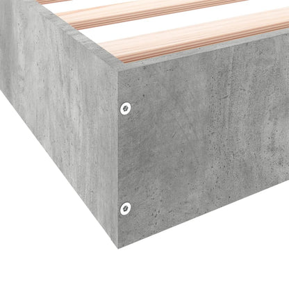 Giroletto Grigio Cemento 160x200 cm in Legno Multistrato | homemem39